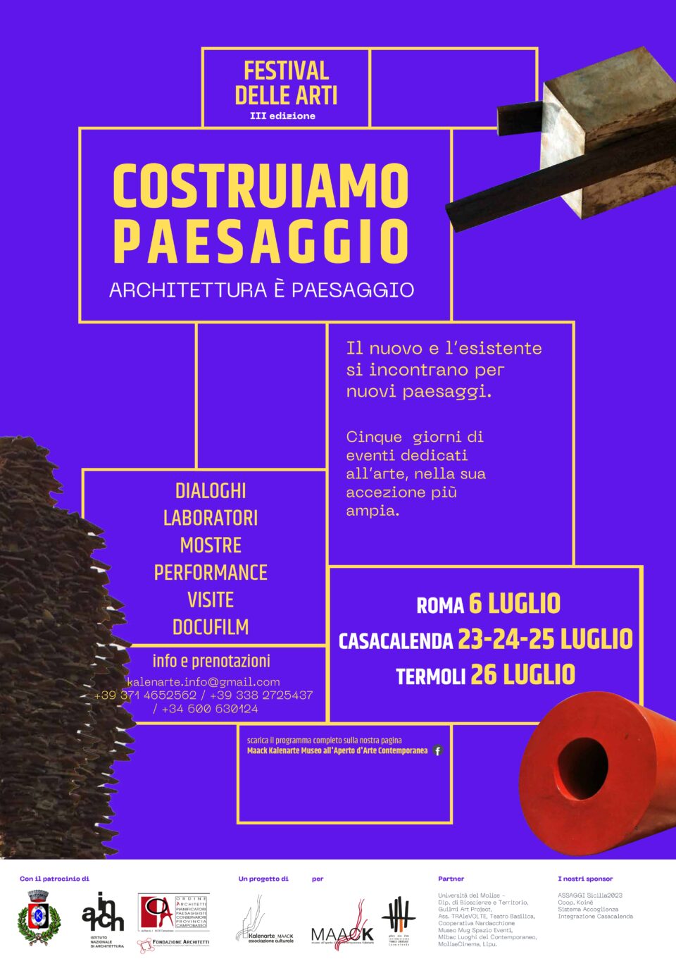 ARCB200 Festival delle Arti Costruiamo Paesaggio Architettura è Paesaggio